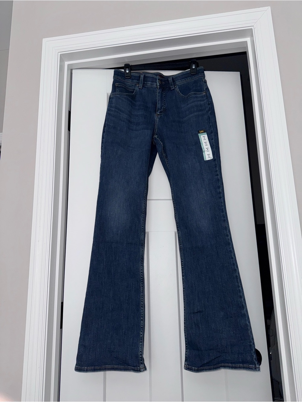 Lee Women's Dark Blue Flare Jeans